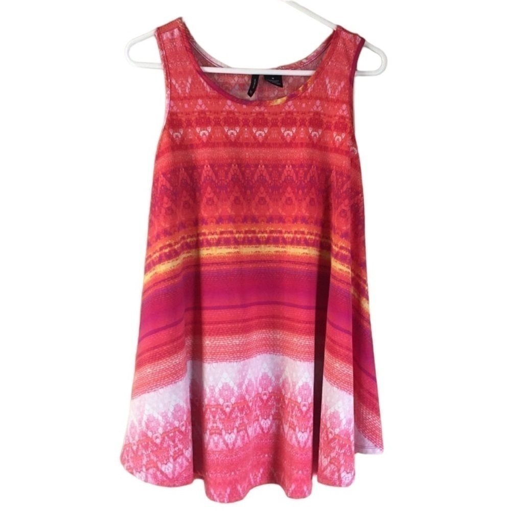 New Directions Sleeveless Summer Tunic Top Size medium